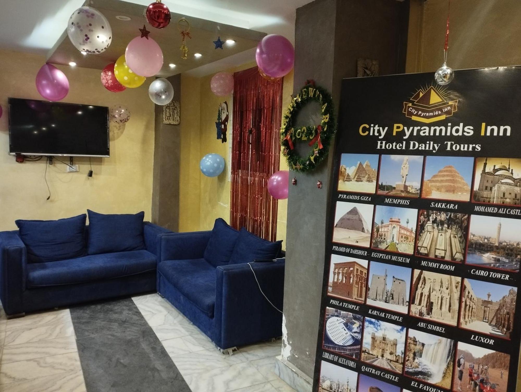 City Pyramids Inn Kafrat al Jabal Exterior foto